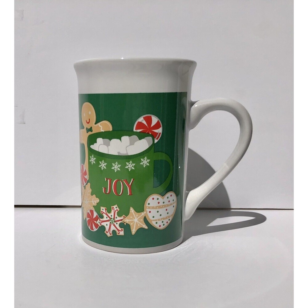 Holiday Christmas Mug Royal Norfolk 12oz Greenbrier International New in box gw - Picture 3 of 7